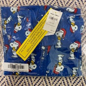 New Hanna Andersson Snoopy Christmas PJs size 85